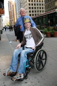 Filmmaker Phil Donahue chronicling the life of severely wounded vet Tomas Young