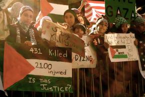 Tens of thousands demonstrated in New York City against Israel's war on Gaza