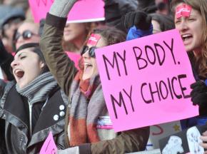 Thousands march in New York City to defend reproductive rights against legislative assaults on abortion and women's health services