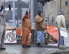On the picket line at Cooper Tire &amp; Rubber