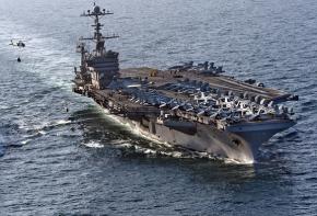The USS John Stennis, recently deployed to the Persian Gulf