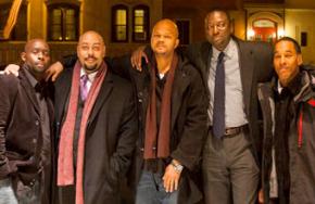 The Central Park Five attend the New York City opening of the documentary about their case