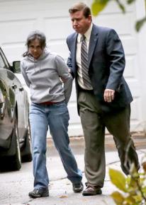 Annie Dookhan being arrested at her home