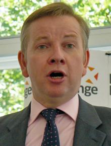 Education Secretary Michael Gove