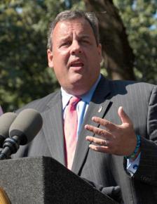 New Jersey Gov. Chris Christie