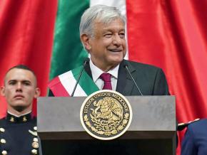 President Andrés Manuel López Obrador is inaugurated in Mexico City