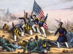 U.S. troops during the Mexican-American War