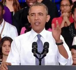 President Obama speaks at a press event celebrating the Affordable Care Act (White House) President Obama speaks at a press event celebrating the Affordable Care Act (White House)