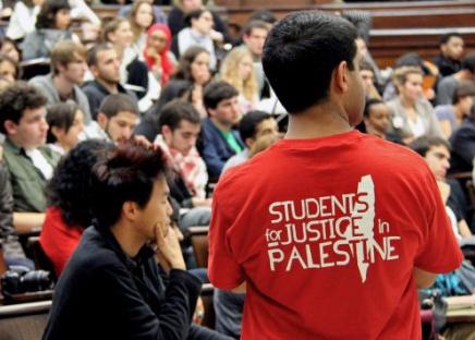 A Students for Justice in Palestine conference underway at Columbia University
