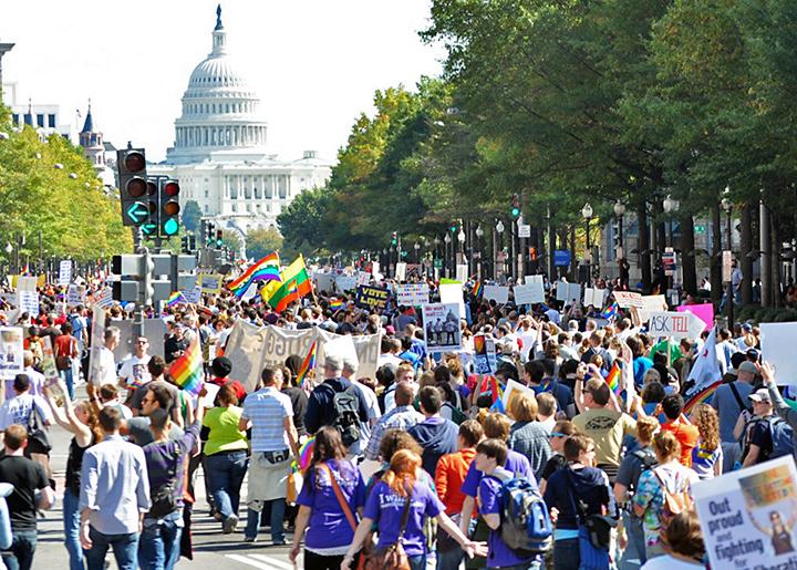 More than 200,000 people raised their voices for LGBT equality