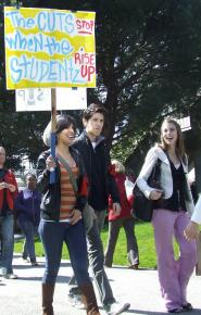 Students are taking a stand against budget cuts all across the country