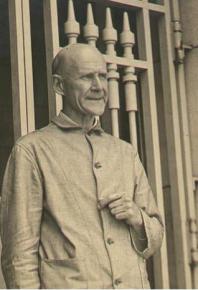 Socialist Party presidential candidate Eugene Debs in Atlanta Federal Penitentiary for opposing the First World War