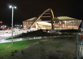 The $3.4 billion Moses Mahbida stadium built in Durban for the 2010 World Cup