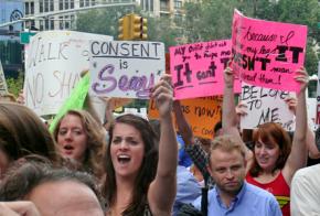 New Yorkers march against sexual violence and victim-blaming at NYC SlutWalk