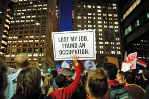Tens of thousands march as part of the Occupy Wall Street protest
