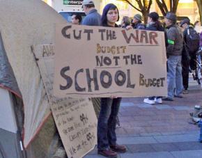 Seattle occupiers stand up for public schools