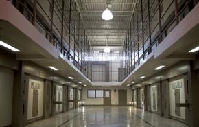 Inside a maximum security section of Georgia Diagnostic and Classification Prison