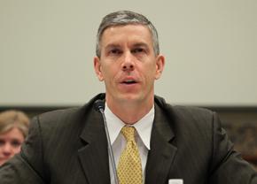 Arne Duncan appears before a congressional committee