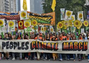 New York City was the site of the largest climate justice march ever