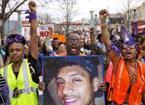 Atlanta marches for Anthony Hill