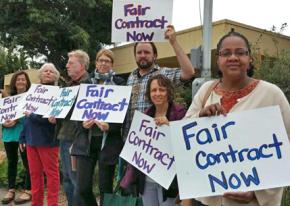 Oakland teachers rally for a fair contract