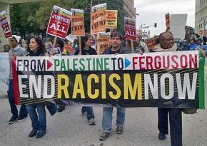 Marching for Black and Palestinian solidarity against racism