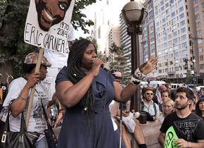Speaking out on the first anniversary of Eric Garner's murder