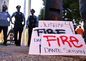 Activists gather monthly at police board hearings to call for justice