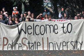 Students, faculty and staff, and the community are protesting the arming of Portland State University campus security