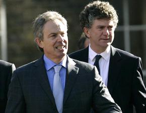 Tony Blair and Jonathan Powell