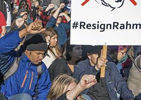 Chicagoans take the streets to demand that Mayor Rahm Emanuel resign