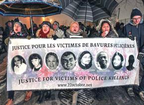 Montreal marches for justice for Jean Pierre Bony and other victims of police murder