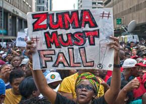 Protests erupt in South Africa against President Jacob Zuma