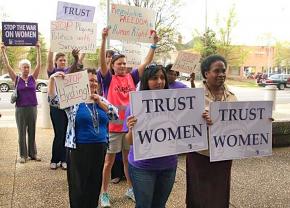 Women stand up for their reproductive rights in North Carolina