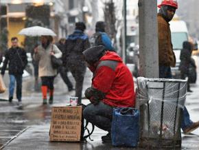 Homeless on the streets of the richest country in the world