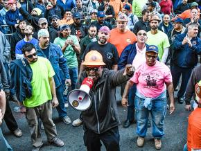 Construction workers in Manhattan demand dignity on the job