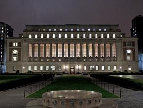 Butler Library at Columbia University in New York City