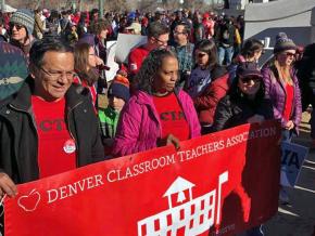 Educators take to the streets of Denver for the schools their students deserve