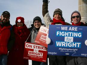 Striking faculty build solidarity at Wright State University