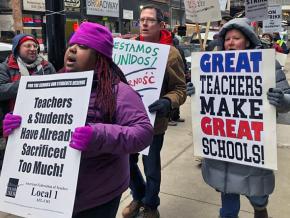 Charter school teachers strike for the schools students deserve